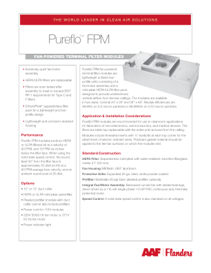 Pureflo™ FPM - 住宅 - AAF 国际